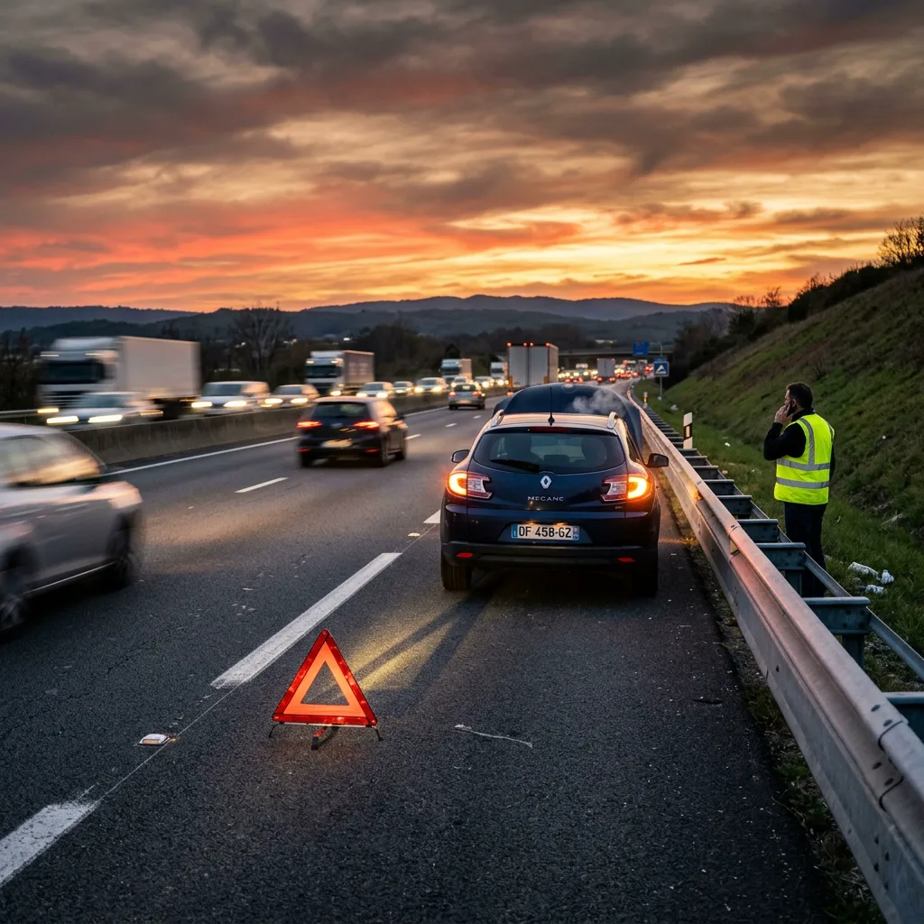 Guide pratique dépannage — panne sur autoroute française